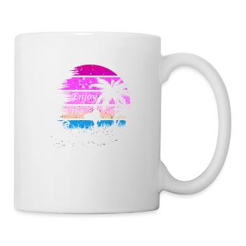 Vacation early summer late summer summer holiday holiday sea - Mug - white - Right