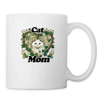 Cat Mom - Mug - white - Right