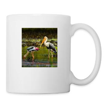 Beautiful birds - Mug - white - Right