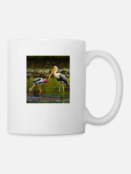 Beautiful birds - Mug - white