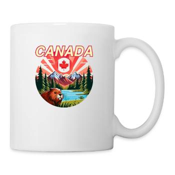 Canada Bieber 5 - Mug blanc - blanc - Droite