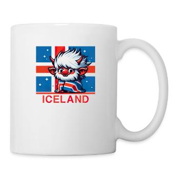 iceland Island 7 - Tasse - Weiß - Rechts