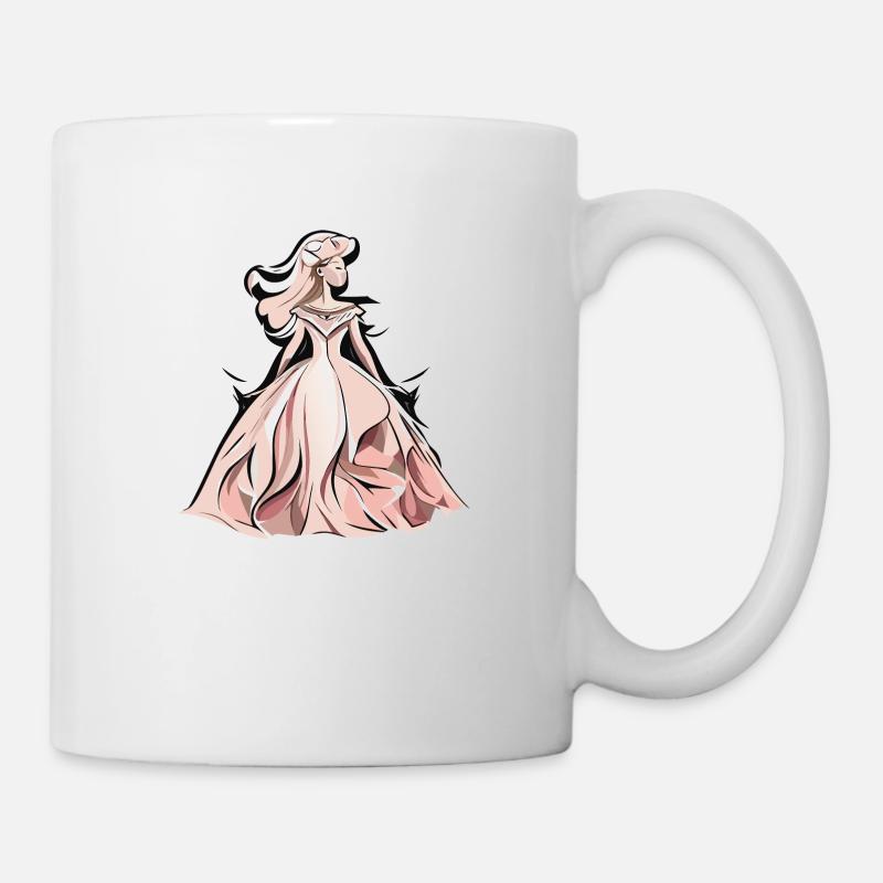 prinzessin - Tasse - Weiß