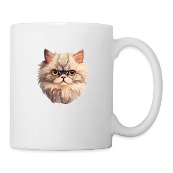Persian Cat Head - Mug - white - Right