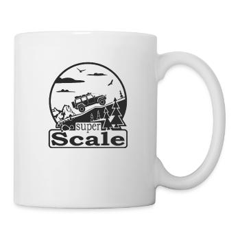 SuperScale Logo - Mug blanc - blanc - Droite