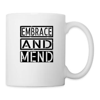healing holistic healing self-healing sayings - Mug - white - Right