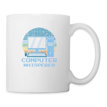 Computer Whisperer Computer Tech Support - Tasse - Weiß - Rechts