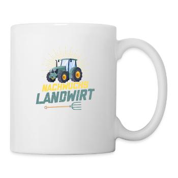 Nachwuchs Landwirt Bauer Bauernhof - Tasse - Weiß - Rechts