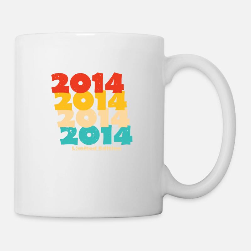 2014 : Edition Limitée - 10e anniversaire - Mug blanc - blanc