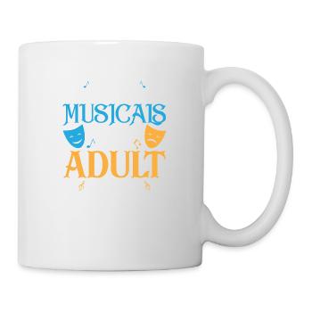 I Just Want To Watch Musicals Theater Singing - Mug - white - Right