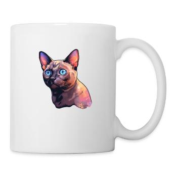 Chat birman - Mug blanc - blanc - Droite