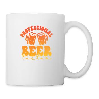 Profissional Beer Tester - Tasse - Weiß - Rechts