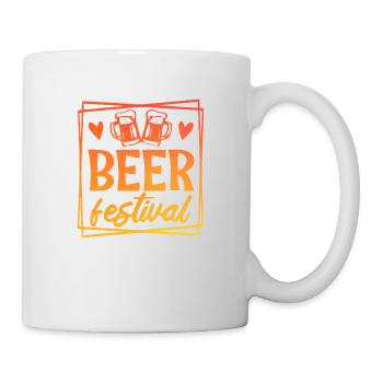 Beer Festival - Tasse - Weiß - Rechts