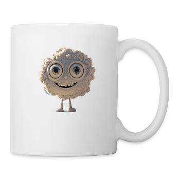 Avatar nuage heureux et moelleux - Mug blanc - blanc - Droite