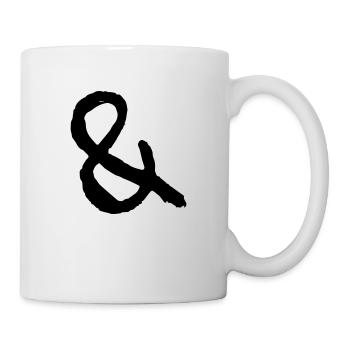 Ampersand Love - Tasse - Weiß - Rechts