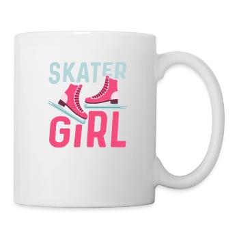 Edge and Elegance: The Skater Girl's Craft - Tasse - Weiß - Rechts