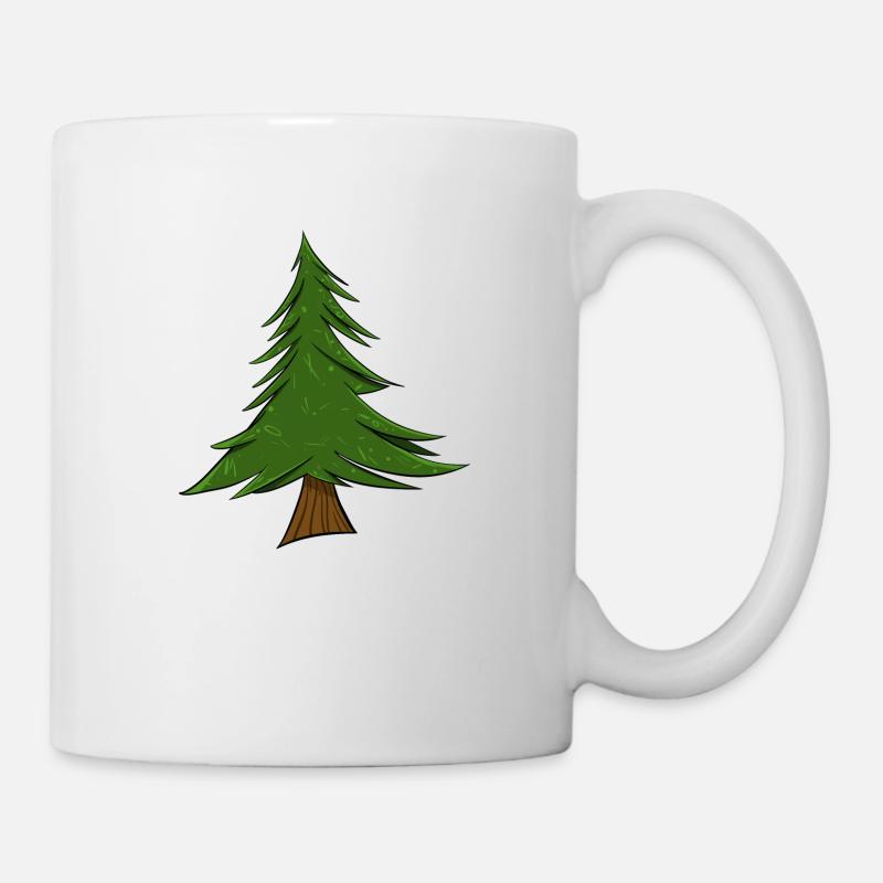 Tanne | Tannenbaum | Pine Tree - Tasse - Weiß