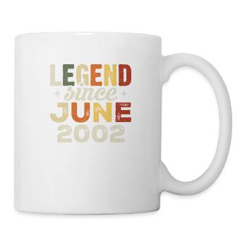 Juni 2002 Geburtstagsgeschenk Juni 2002 Juni 2002 - Tasse - Weiß - Rechts