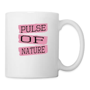 embracing the wild feeling the pulse - Mug - white - Right