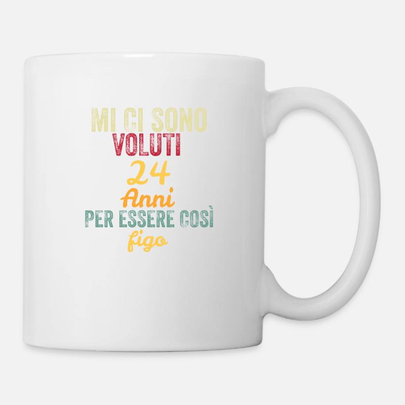 Il m’a fallu 24 ans pour être aussi cool - Mug blanc - blanc