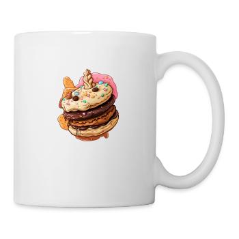 Biscuit up - Mug blanc - blanc - Droite