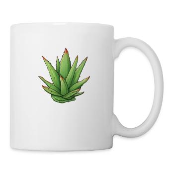 Aloe Vera Plant - Mug - white - Right