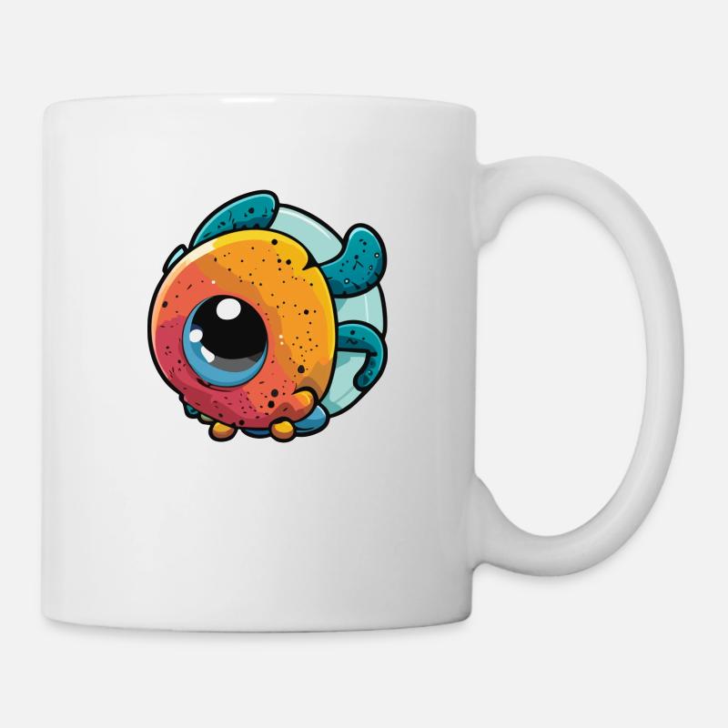Neblig - Tasse - Weiß