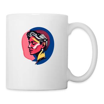 Poppy Wanda - Tasse - Weiß - Rechts