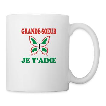 BIG SISTER I LOVE YOU - Mug - white - Right