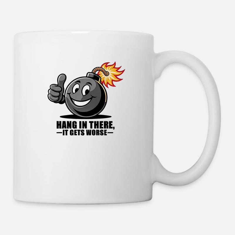 Hang In There - Mug - white