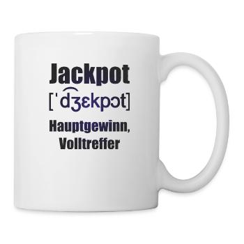 jackpot 4 - Tasse - Weiß - Rechts