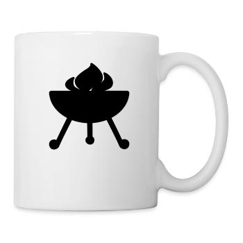 Griller - Mug blanc - blanc - Droite