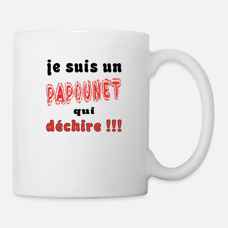 I'm a Papoune - Mug - white