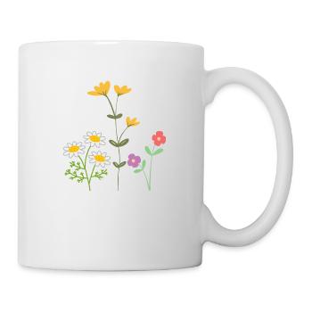Flowers Blumen - Mug - white - Right