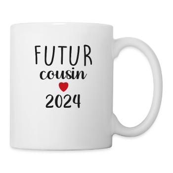 Futur cousin - 2024 - Mug blanc - blanc - Droite