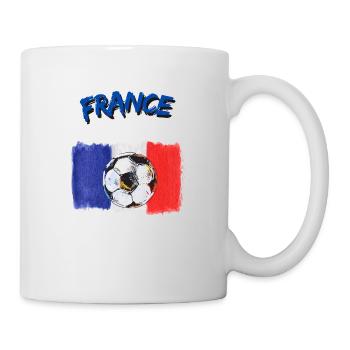 France 1 - Tasse - Weiß - Rechts