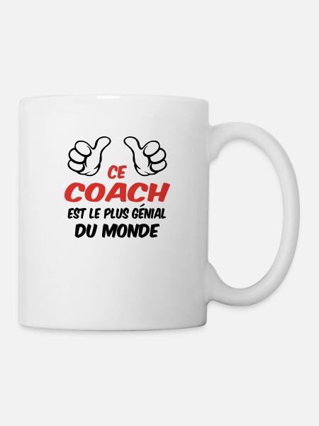 BESTER COACH - Tasse - Weiß