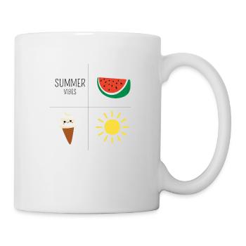 SUMMER VIBES - Tasse - Weiß - Rechts