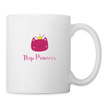 Nap princess cute kitty - Mug - white - Right