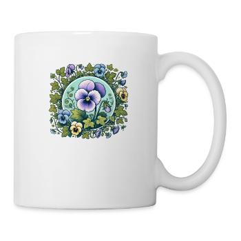 Pensée - Mug blanc - blanc - Droite