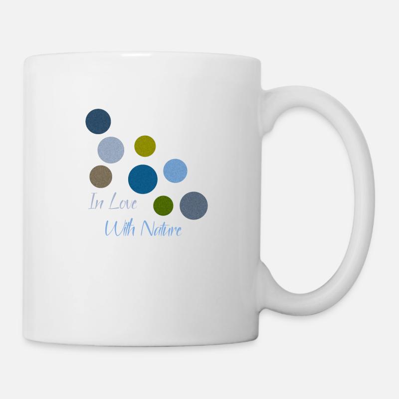 Toutes les couleurs - amoureux de la nature - Mug blanc - blanc