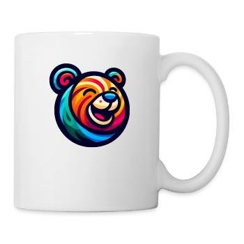Funny Bear - Tasse - Weiß - Rechts