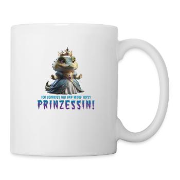 Kroko Prinzessin 03 - Tasse - Weiß - Rechts