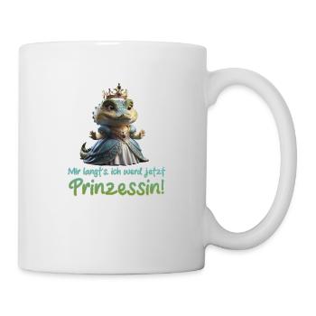 Kroko Prinzessin 01 - Tasse - Weiß - Rechts