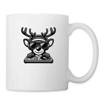 DJ Renne - Mug blanc - blanc - Droite
