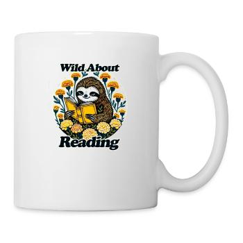 Lecture d’aobut sauvage - Mug blanc - blanc - Droite