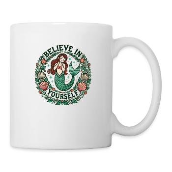 Believe in yourself Mermaid - Mug - white - Right