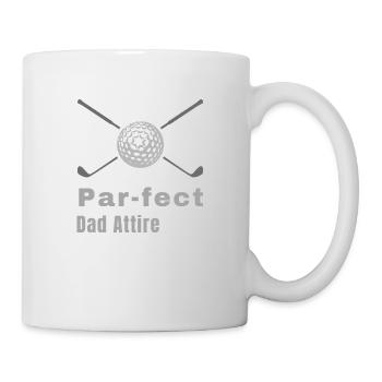 Part-fect Dad Attire - Dad Golf - Mug - white - Right