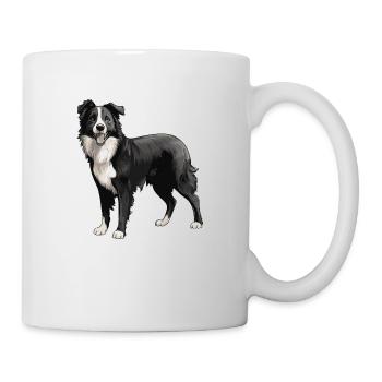 Border Collie Chien Animal - Mug blanc - blanc - Droite