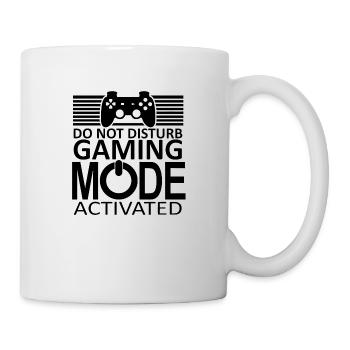 Gamer Game Play Online Computer Gaming Arcade Neon - Mug - white - Right